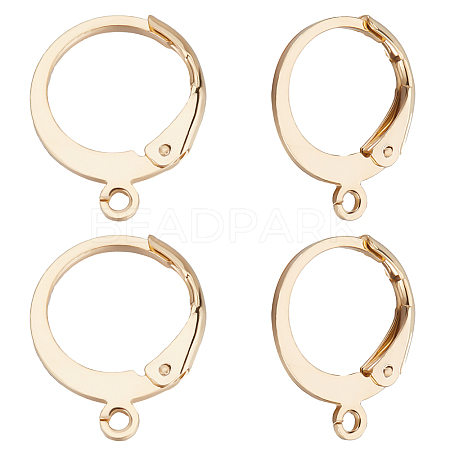 100Pcs 304 Stainless Steel Leverback Earring Findings STAS-BBC0002-03-1