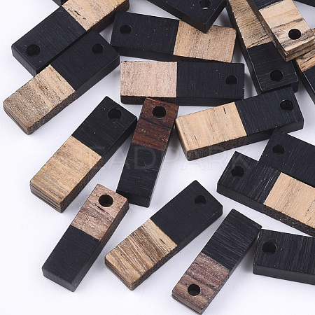 Resin & Walnut Wood Pendants RESI-S358-19D-1