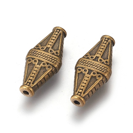 Tibetan Style Alloy Beads X-MLF1014Y-NF-1