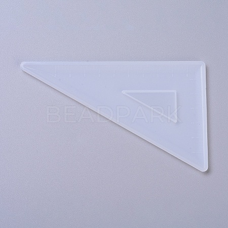 DIY Triangle Ruler Silicone Molds DIY-G010-67-1