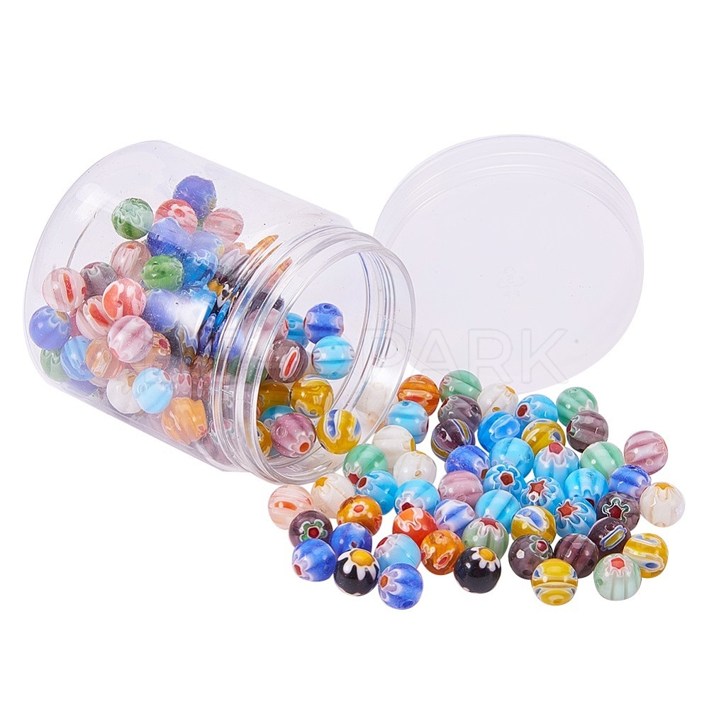 Millefiori Glass Beads - Beadpark.com