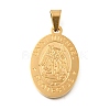 304 Stainless Steel Pendants STAS-K394-04G-10-1