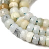 Natural Flower Amazonite Heishi Beads Strands G-A299-A17-01-4