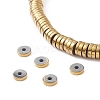 Non-magnetic Synthetic Hematite Beads Strands G-K011-4x1mm-07-2