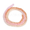 Transparent Painted Glass Beads Strands DGLA-A034-T1mm-A20-5