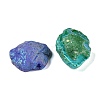 Natural Agate Geode Cornucopia Mineral Specimen DJEW-M014-02M-3