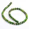 Dyed & Heated Natural Imperial Jasper Round Bead Strands G-M274-02-10mm-3