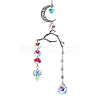 Alloy Moon & Branches Hanging Ornaments PW-WG23D97-01-1