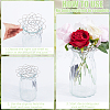 3Pcs 3 Style 201 Stainless Steel Flower Arrangement Insert Lids FIND-WH0260-29-6