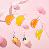 SUPERFINDING DIY 24 Pairs Fruits Themed Earring Making Kits DIY-FH0002-08-5