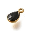304 Stainless Steel Pendants STAS-Q346-04G-08-2