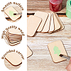 100Pcs Poplar Wood WOOD-SP0001-22-5