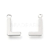 Non-Tarnish 201 Stainless Steel Charms STAS-C021-06P-L-2