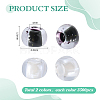 7000Pcs 2 Colors Grade A Round Glass Seed Beads SEED-PH0002-72-2