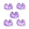 Transparent Glass Enamel Beads LAMP-V001-08E-1