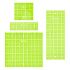 Acrylic Quilting Template TOOL-WH0155-162A-1