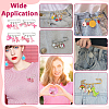 4Pcs Iron Brooches JEWB-PH01269-5