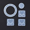 DIY Heart Wind Chime Making Kits DIY-C054-12-4