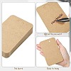 50Pcs Blank Paper Display Cards CDIS-CJ0001-08-3