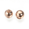 Brass Spacer Beads KK-Q735-54RG-1