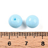 Opaque Solid Color Glass Beads GLAA-N007-8mm-A15-3