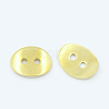 Brass Buttons KK-E497-G-1