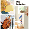 5Pcs Alloy and Brass Bar Beadable Keychain for Jewelry Making DIY Crafts DIY-SW0001-15C-7