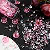 1100Pcs Acrylic Rhinestone Pointed Back Cabochons GACR-SP0001-05C-6