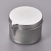 Round Iron Tin Cans CON-WH0069-78-1