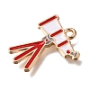 Alloy with Enamel Pendants AL-CBA9E11-03KCG-19-2