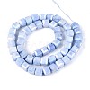 Anti-Tarnish Electroplate Glass Beads Strands GLAA-T025-8mm-10C-2