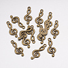 Tibetan Style Treble Clef Pendants LS-TIBEP-R315-AB-FF-4