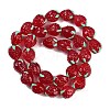 Handmade Lampwork Beads Strand LAMP-I027-10E-2