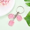 Tortoise Theme Gradient Color & Luminous Resin  Pendant Decoration KEYC-YW00154-05-1