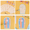 Wood Cabochons WOOD-NB0001-70-4