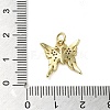 Brass Micro Pave Clear Cubic Zirconia Pendants KK-U005-01E-G-3