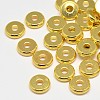 Brass Spacer Beads KK-E357-7mm-G-2