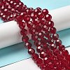 Transparent Glass Beads EGLA-A035-T10mm-D02-2