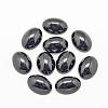 Natural Black Stone Cabochons G-R415-18x25-46-1
