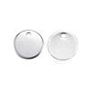 304 Stainless Steel Charms X-STAS-F039-91-12mm-P-2