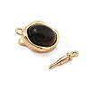 Brass Box Clasps KK-C075-13G-01-1
