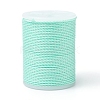 Round Waxed Polyester Cord X-YC-G006-01-1.0mm-34-1