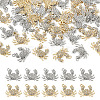 40Pcs 2 Colors Alloy Rhinestone Pendants FIND-TA0010-67-1