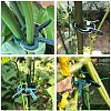 Plastic Gardening Plant & Flower Lever Loop Gripper Clips TOOL-GA0001-01-5