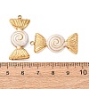 304 Stainless Steel Enamel Pendants SA-CBAD609-05G-01-2