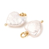 Natural Keshi Pearl Pendants PALLOY-JF04207-01-3