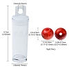 6/0 Transparent Glass Seed Beads SEED-YW0002-11A-2