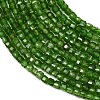 Natural Green Diopside Beads Strands G-B175-C01-2x2mm-4