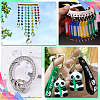 600Pcs 2 Colors Brass Split Rings KK-SP0001-82C-6