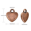 Tibetan Style Alloy Charms LS-RLF1170Y-2